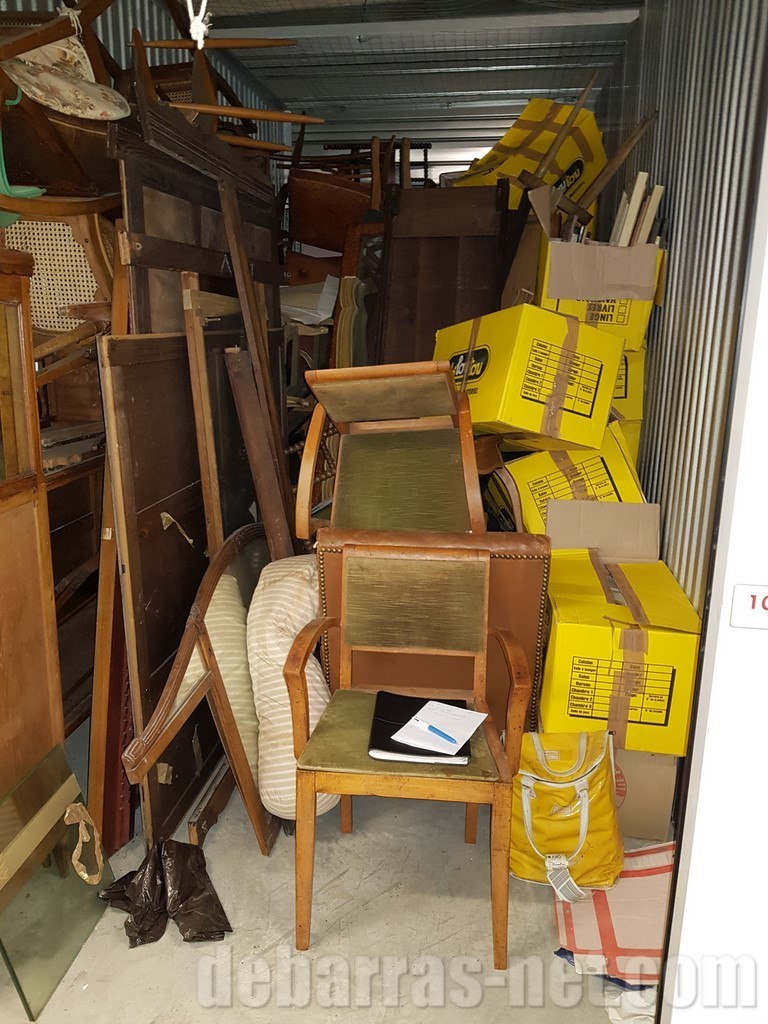 Débarrassage d'un box sur Paris